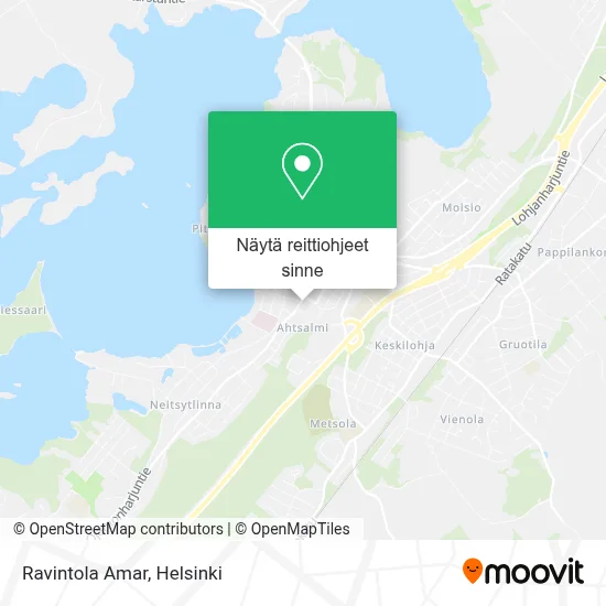 Ravintola Amar kartta