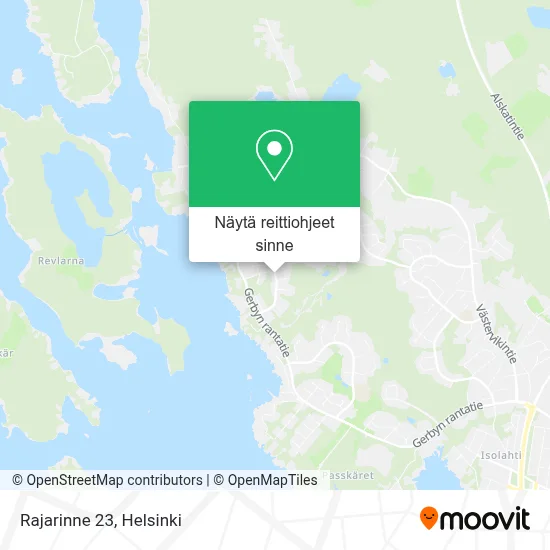 Rajarinne 23 kartta