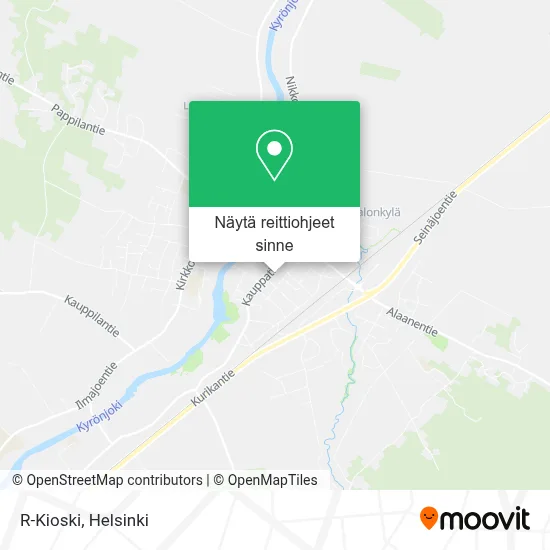 R-Kioski kartta
