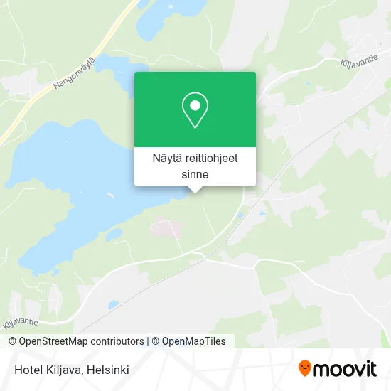 Hotel Kiljava kartta