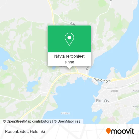 Rosenbadet kartta