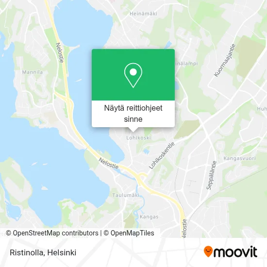 Ristinolla kartta