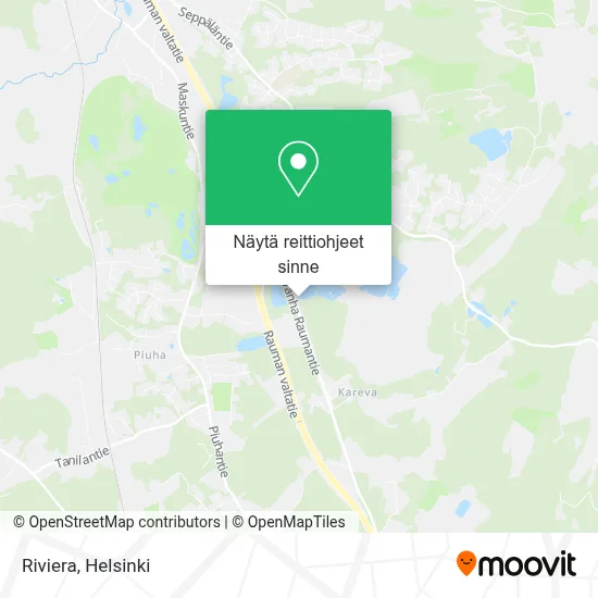 Riviera kartta