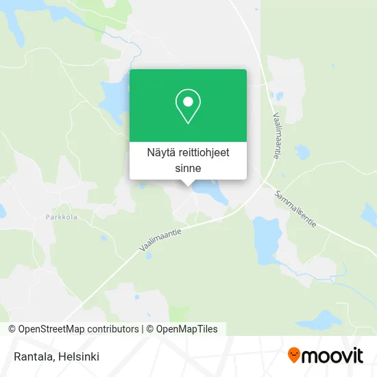 Rantala kartta