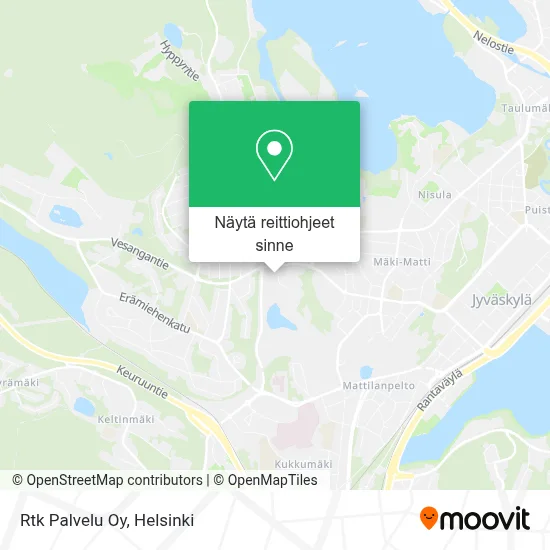 Rtk Palvelu Oy kartta