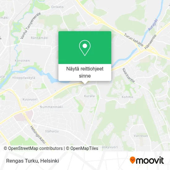 Rengas Turku kartta