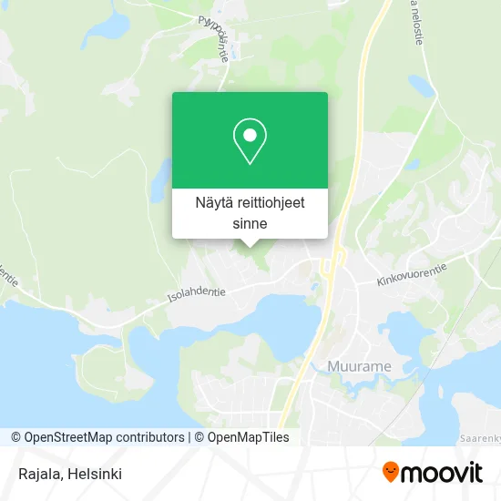 Rajala kartta