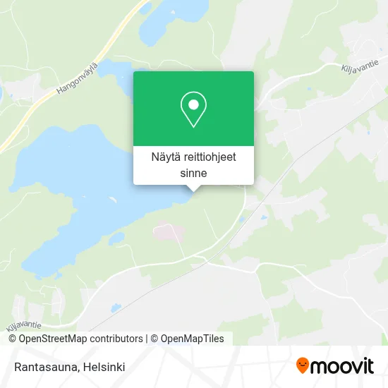 Rantasauna kartta