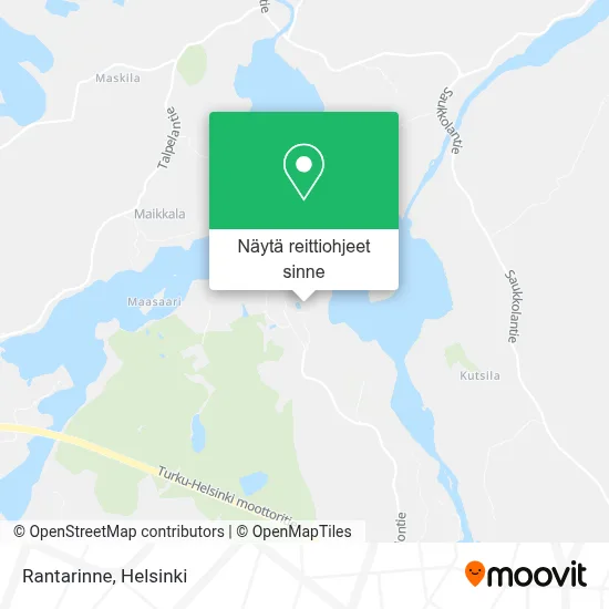 Rantarinne kartta