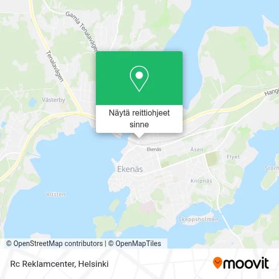 Rc Reklamcenter kartta