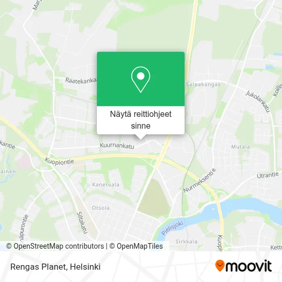 Rengas Planet kartta