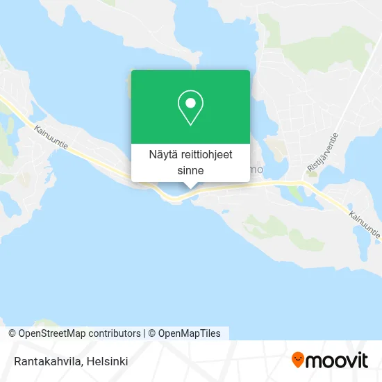 Rantakahvila kartta