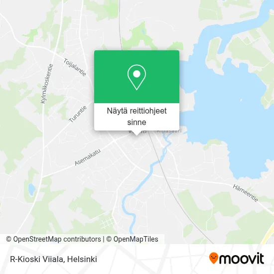 R-Kioski Viiala kartta