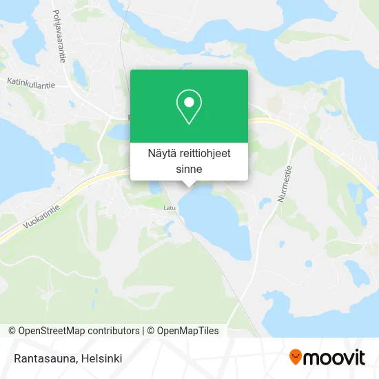Rantasauna kartta