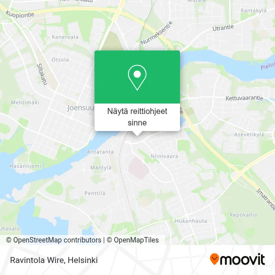 Ravintola Wire kartta