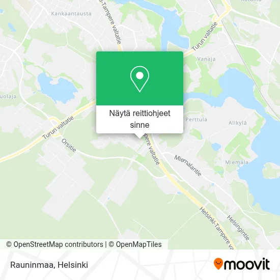 Rauninmaa kartta