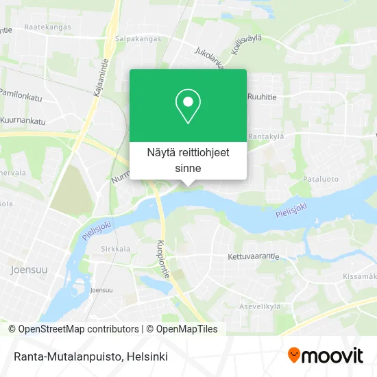 Ranta-Mutalanpuisto kartta