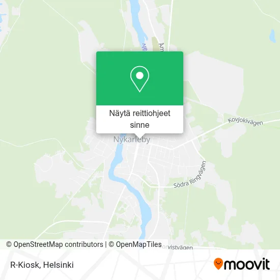 R-Kiosk kartta