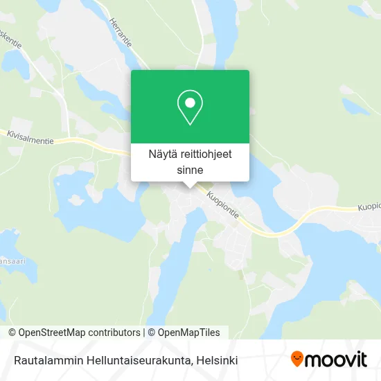Rautalammin Helluntaiseurakunta kartta
