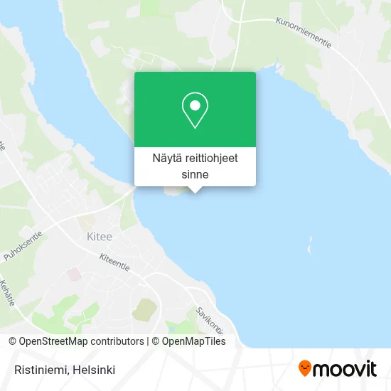 Ristiniemi kartta
