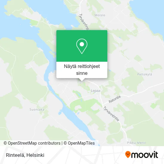 Rinteelä kartta
