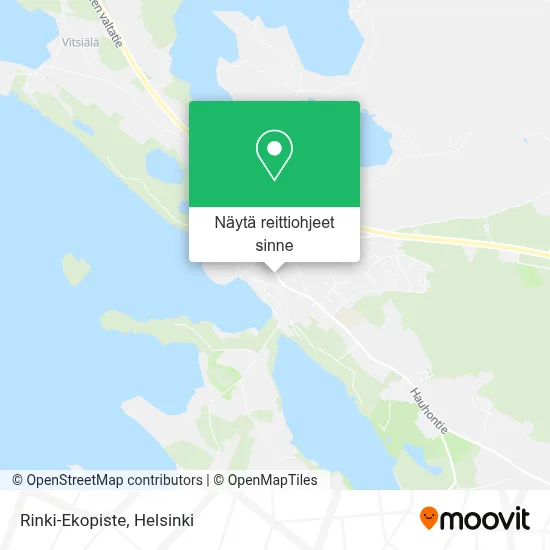 Rinki-Ekopiste kartta