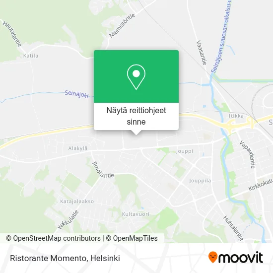 Ristorante Momento kartta