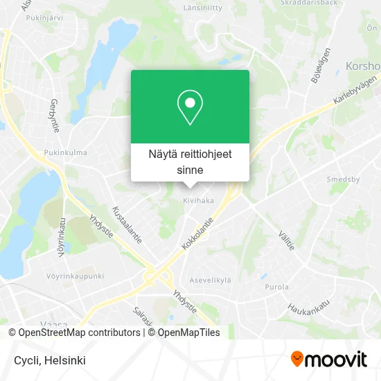 Cycli kartta