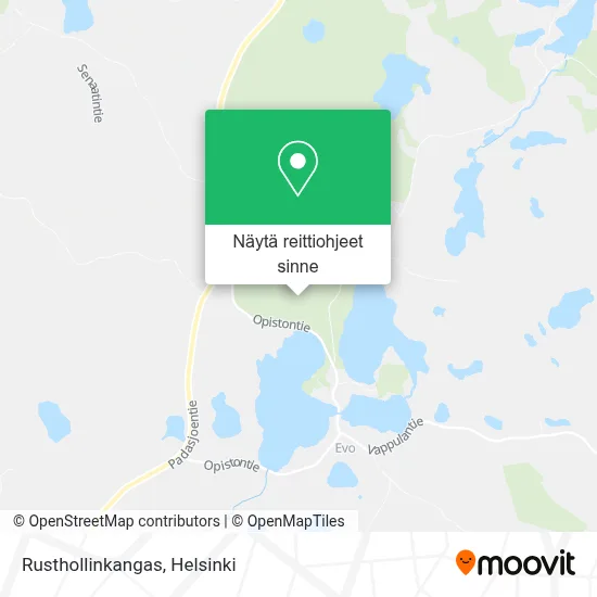 Rusthollinkangas kartta