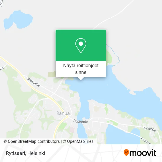 Rytisaari kartta