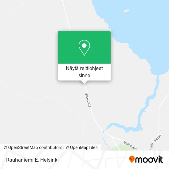 Rauhaniemi E kartta