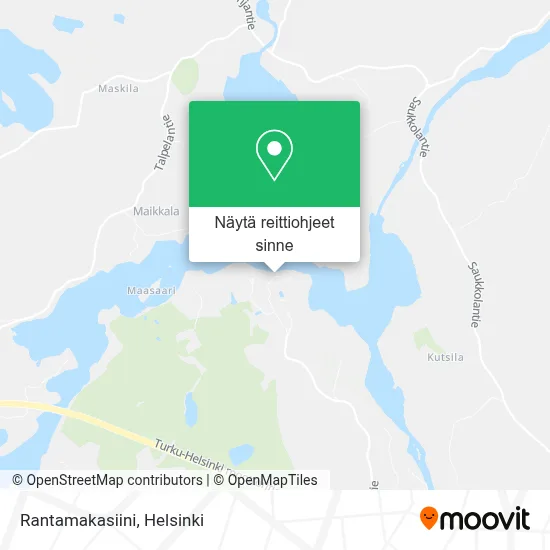 Rantamakasiini kartta