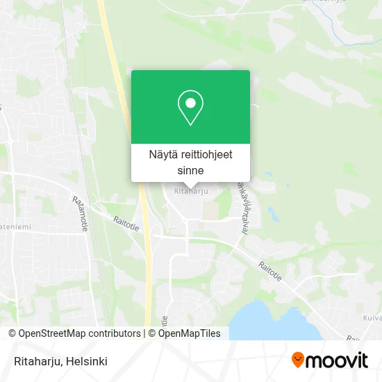 Ritaharju kartta