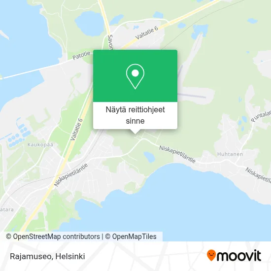 Rajamuseo kartta