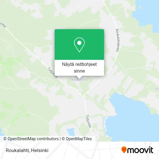 Roukalahti kartta