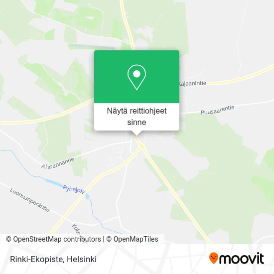 Rinki-Ekopiste kartta