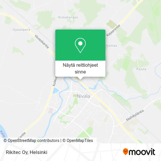 Rikitec Oy kartta