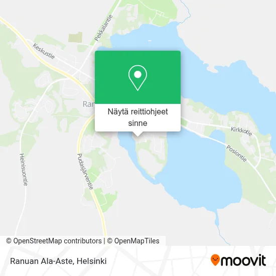 Ranuan Ala-Aste kartta