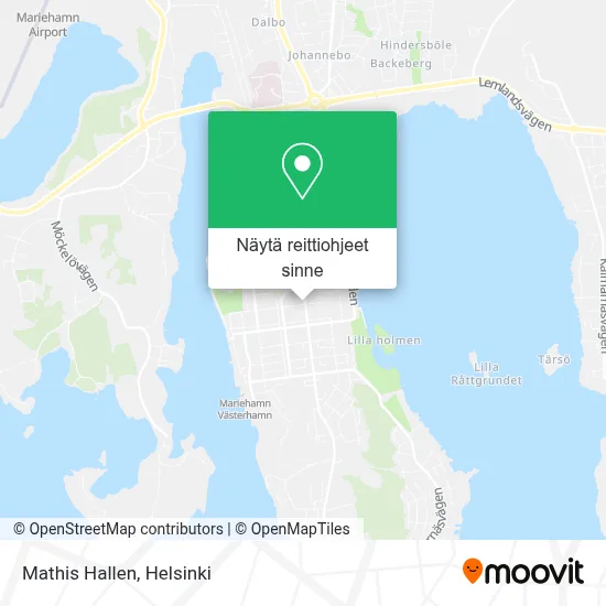 Mathis Hallen kartta