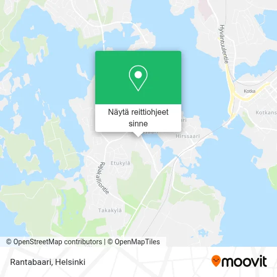 Rantabaari kartta
