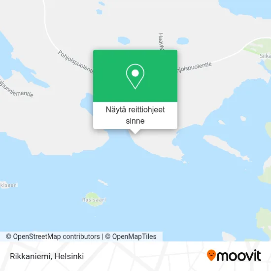 Rikkaniemi kartta