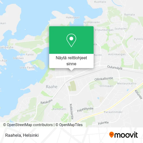 Raahela kartta
