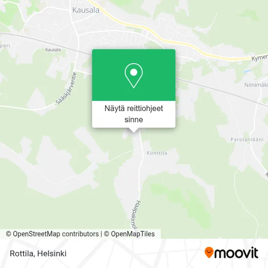 Rottila kartta