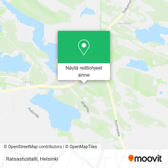 Ratsastustalli kartta