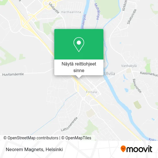 Neorem Magnets kartta