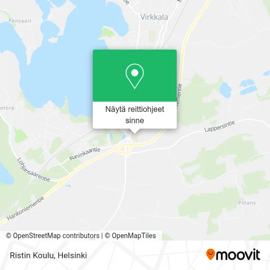 Ristin Koulu kartta
