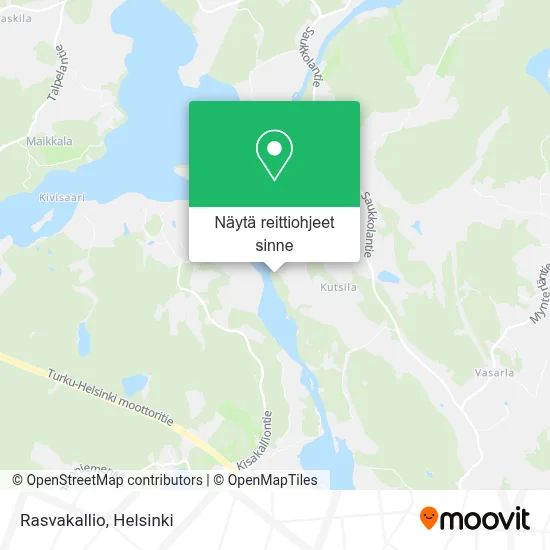 Rasvakallio kartta