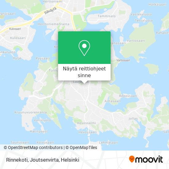 Rinnekoti, Joutsenvirta kartta
