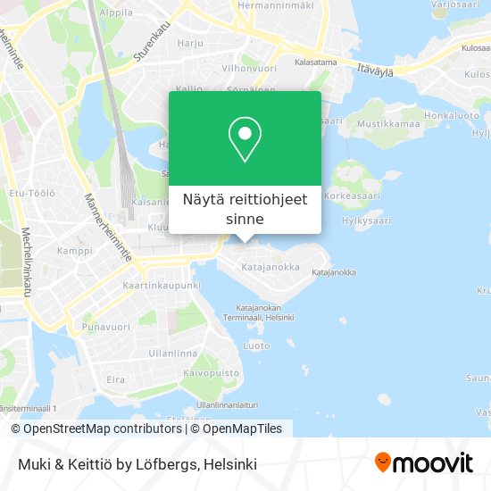 Muki & Keittiö by Löfbergs kartta