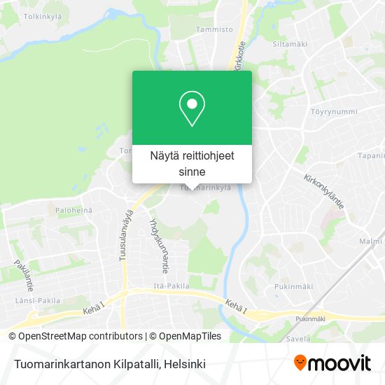 Tuomarinkartanon Kilpatalli kartta